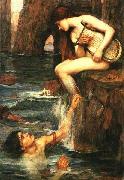 John William Waterhouse The Siren painting